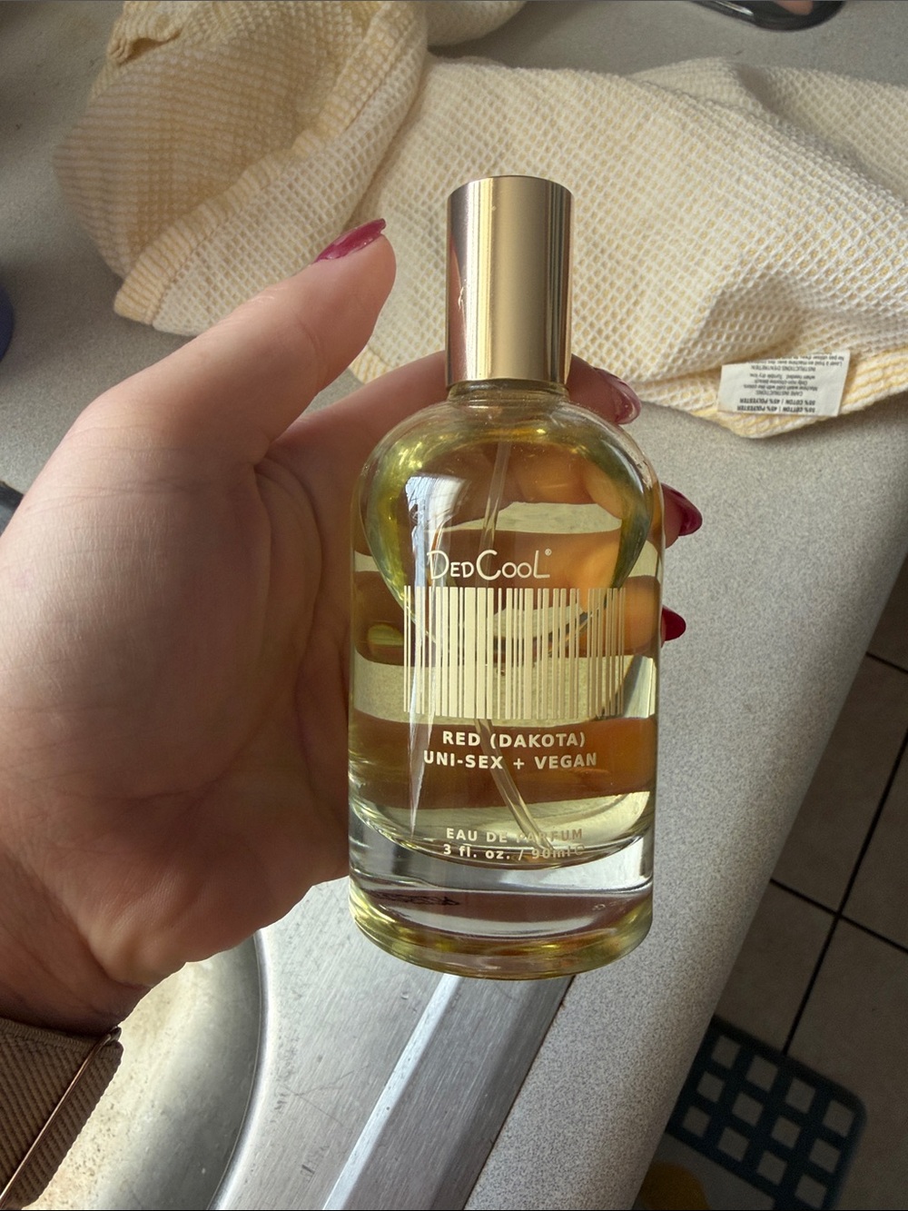 DedCool Red (Dakota) Body Oil & Moisturizer — Yellow